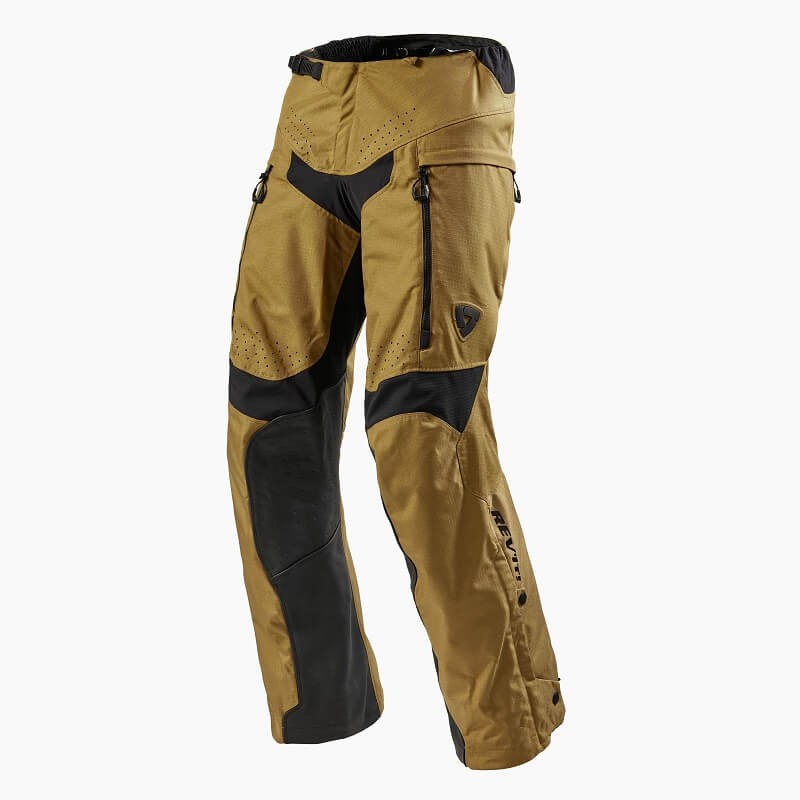 REV'IT CONTINENT TROUSERS - OCRA YELLOW