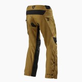 REV'IT CONTINENT TROUSERS - OCRA YELLOW - BACK