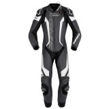 SPIDI LASER PRO PERFORATED LEATHER SUIT - BLACK WHITE