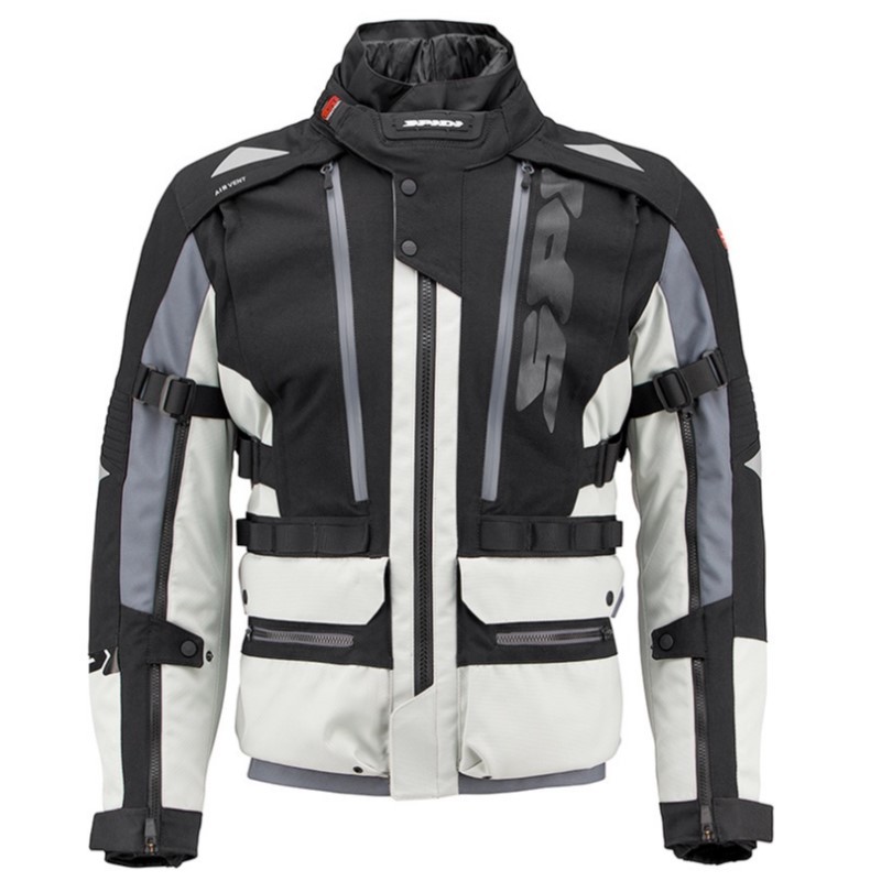 SPIDI ALLROAD H2OUT JACKET - BLACK GREY