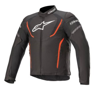 GIACCA ALPINESTARS T-JAWS V3 WATERPROOF - BLACK RED FLUO