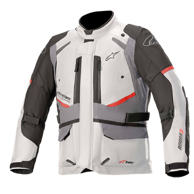 GIACCA ALPINESTARS ANDES V3 DRYSTAR JACKET - GRIGO CHIARO GRIGIO SCURO