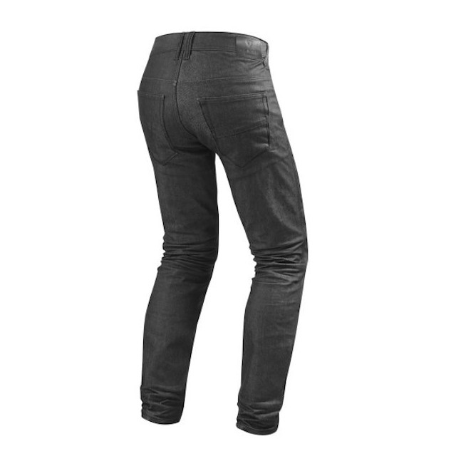 REV'IT JEANS LOMBARD 2 RF DARK GREY - BACK