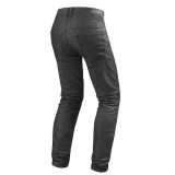 REV'IT JEANS LOMBARD 2 RF DARK GREY - BACK