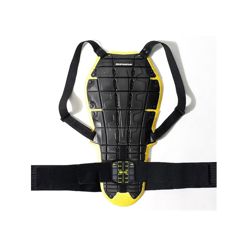 SPIDI BACK WARRIOR EVO BACK PROTECTOR - BLACK YELLOW