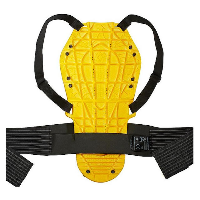 SPIDI BACK WARRIOR EVO BACK PROTECTOR BLACK YELLOW - BACK