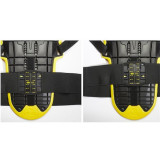 PARASCHIENA SPIDI BACK WARRIOR EVO NERO GIALLO - FASCIA REGOLABILE