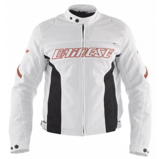 DAINESE RACING TEX - BIANCO ROSSO