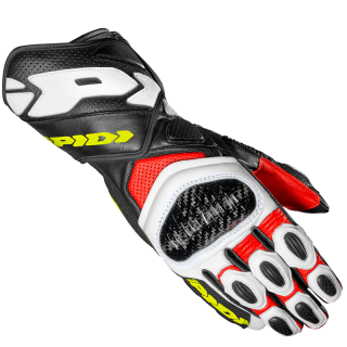 SPIDI CARBO 7 GLOVES - RED-FLUO YELLOW