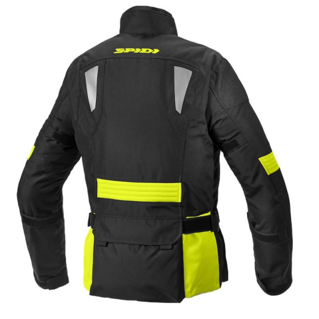 SPIDI VOYAGER EVO H2OUT JACKET - Fluo Yellow - BACK
