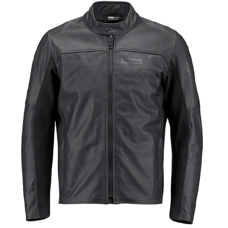 SPIDI GENESIS LEATHER JACKET - BLACK
