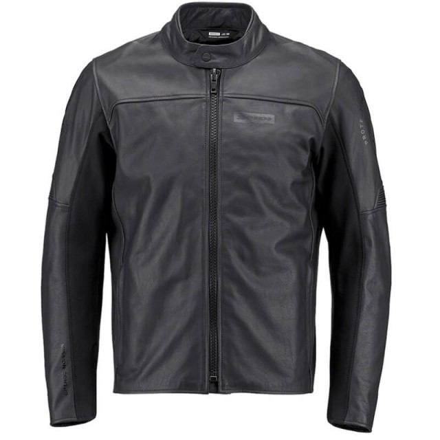 SPIDI GENESIS LEATHER JACKET - BLACK