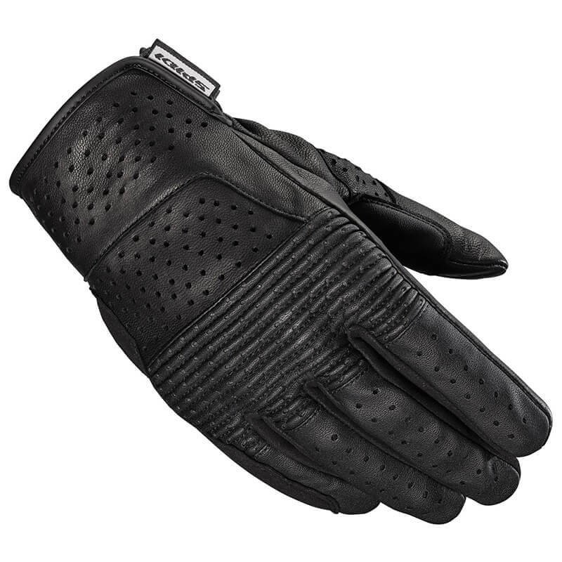 GUANTI SPIDI RUDE PERFORATED GLOVES - NERO
