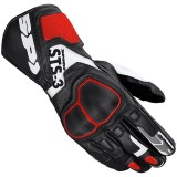SPIDI STS-3 LADY GLOVES - BLACK RED