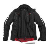 SPIDI SPORTMASTER H2OUT JACKET BLACK WHITE - THERMAL LINER