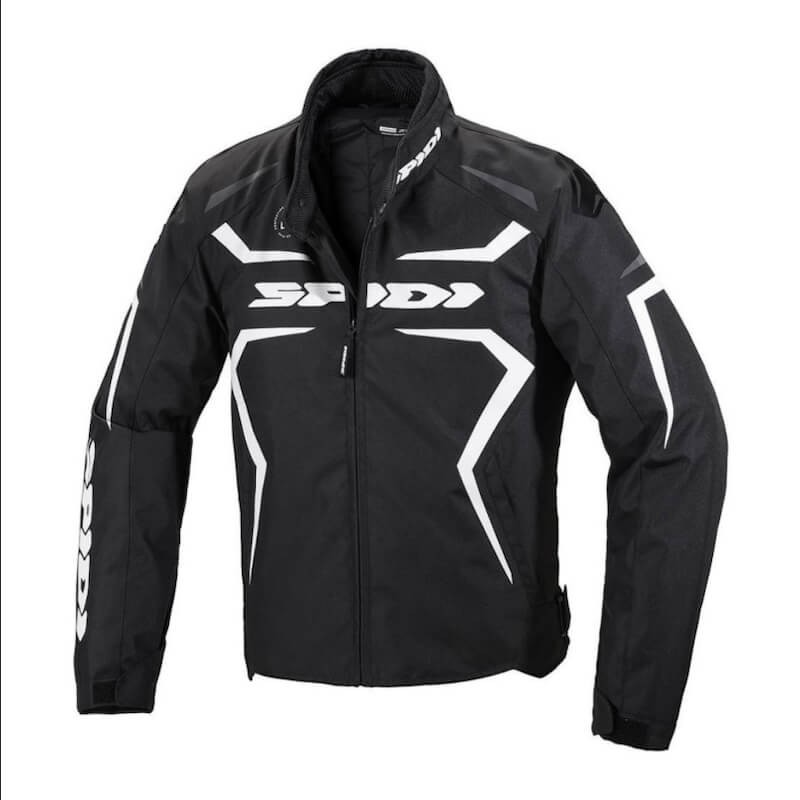 SPIDI SPORTMASTER H2OUT JACKET - BLACK WHITE