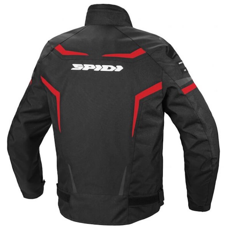 Spidi Sportmaster H2Out Jacket Black/Red Size XXL