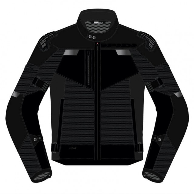 SPIDI VENT PRO LEATHER JACKET - BLACK