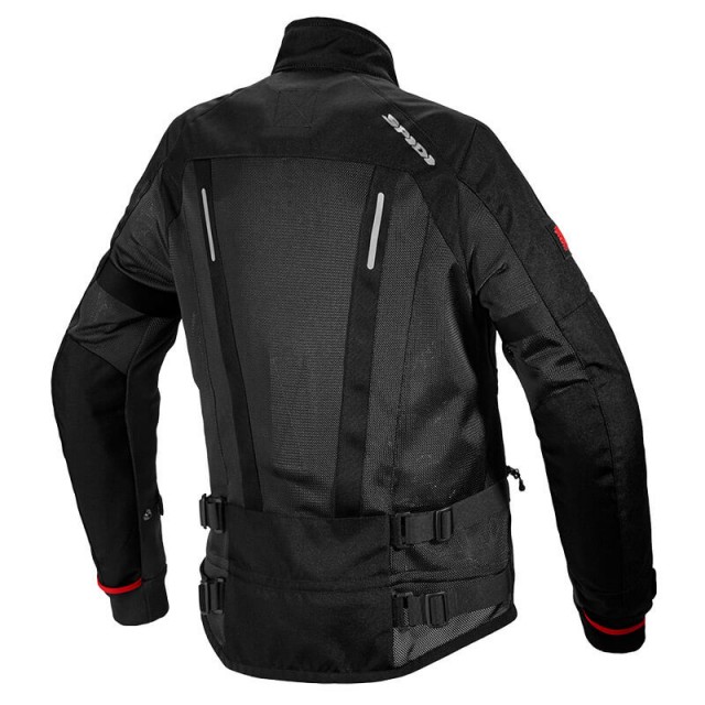 GIACCA SPIDI TECH ARMOR NERO - SCHIENA