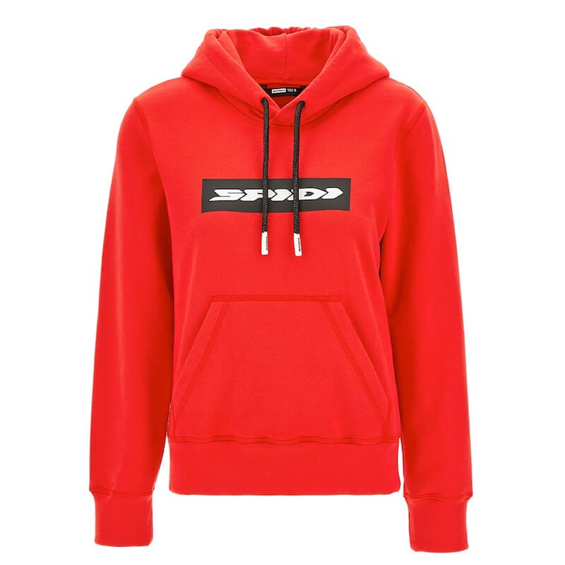 FELPA SPIDI HOODIE LOGO LADY - ROSSO