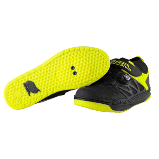 O'NEAL SESSION SPD SHOES - BLACK NEON YELLOW