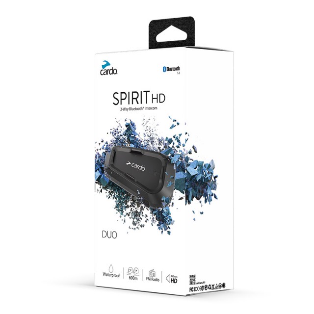 INTERFONO CARDO SCALA RIDER SPIRIT HD DUO