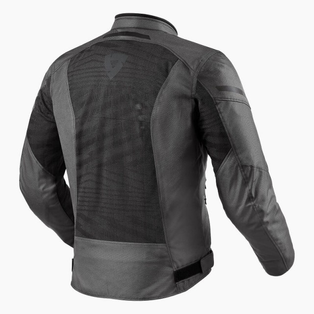 REV'IT TORQUE 2 H2O JACKET - BLACK-GREY - BACK