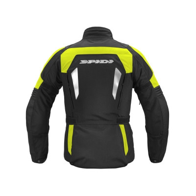 Chaqueta Spidi Alpentrophy H2Out Nera-Giallo Fluo | BurnOutMotor