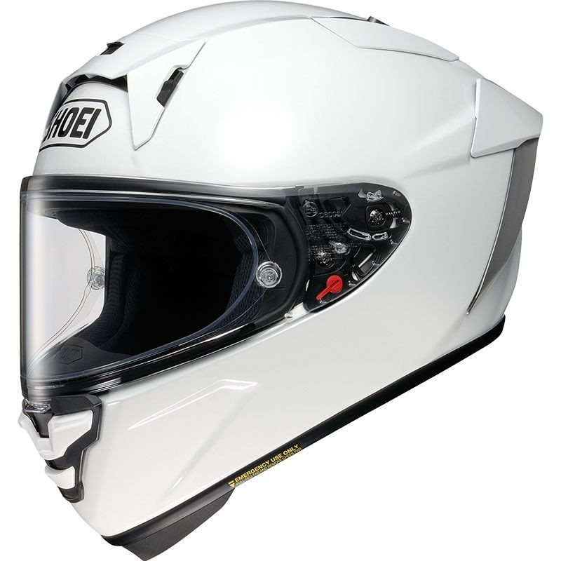 SHOEI X-SPR PRO PLAIN HELMET - WHITE