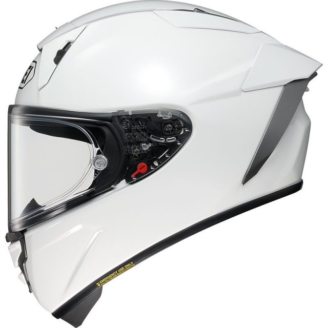 CASCO SHOEI X-SPR PRO MONO BIANCO - LATO
