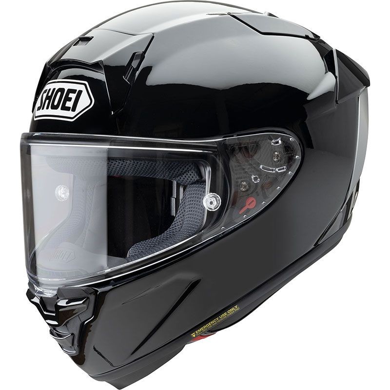 CASCO SHOEI X-SPR PRO MONO - NERO LUCIDO