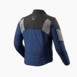 REV'IT CATALYST H2O JACKET BLUE BLACK - BACK