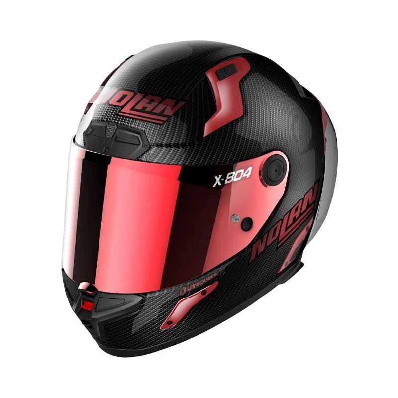 Nolan X-804 RS Ultra Carbon Visiera - Visiera Per Casco X-804 RS Ultra Carbon, Rosso Iridio - Foto 12