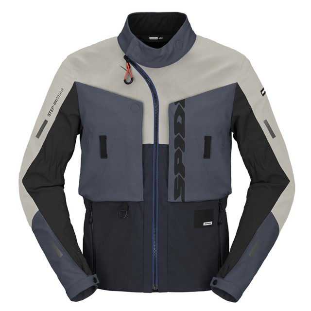 GIACCA SPIDI FRONTIER THERMORAIN - BLU GHIACCIO
