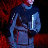 GIACCA SPIDI FRONTIER THERMORAIN MILITARE - DETTAGLIO