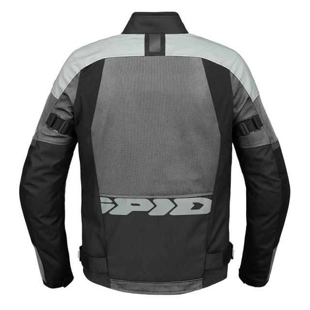 SPIDI TOUR NET JACKET ICE BLACK - BACK