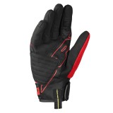 GUANTI SPIDI POWER CARBON NERO ROSSO - PALMO