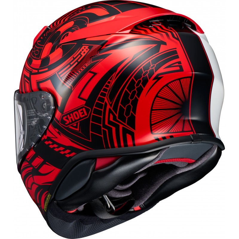 shoei anime helmet Transform Tote Global Motorcycle Helmet Market Color:Black Croc performance work of art