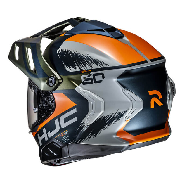 HJC RPHA 60 QUID ADVENTURE HELMET - BACK