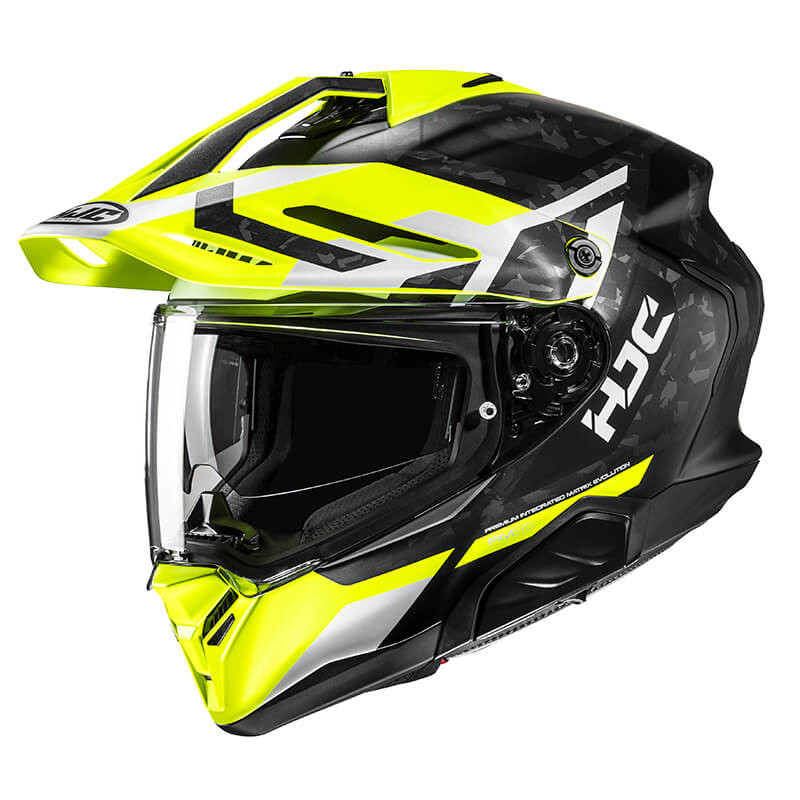 CASCO MODULARE ADVENTURE HJC RPHA 60 DAKAR - GIALLO NERO