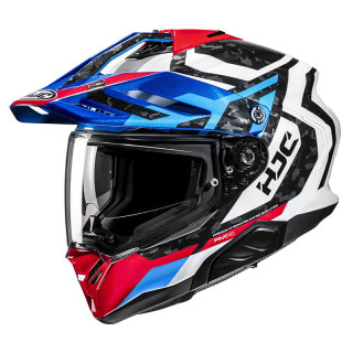 HJC RPHA 60 DAKAR ADVENTURE HELMET - WHITE BLUE RED