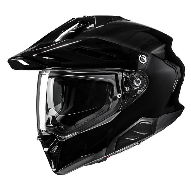 CASCO INTEGRALE ADVENTURE HJC RPHA 60 MONO - NERO LUCIDO