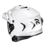 HJC RPHA 60 MONO ADVENTURE HELMET GLOSS WHITE - BACK
