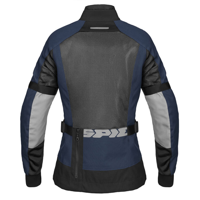 SPIDI NET H2OUT LADY JACKET BLUE - BACK
