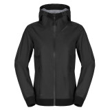SPIDI HOODIE SHELL LADY JACKET - BLACK