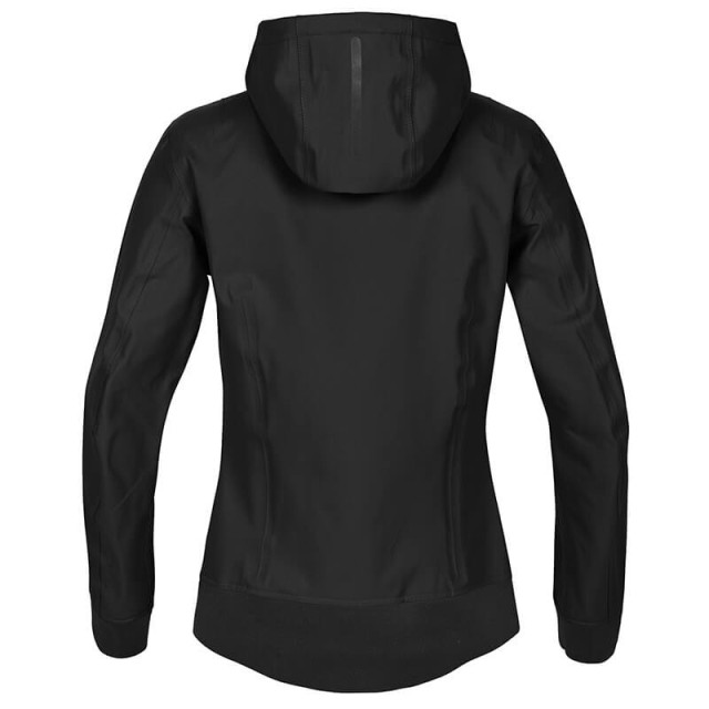 SPIDI HOODIE SHELL LADY JACKET BLACK - BACK