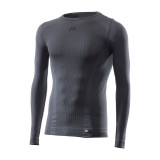 GIROCOLLO MANICHE LUNGHE SIX2 CARBON - TS2 V2 - DARK GREY/BLACK