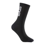 SIX2 SHORT SOCKS - SHORT LOGO V2 - BLACK
