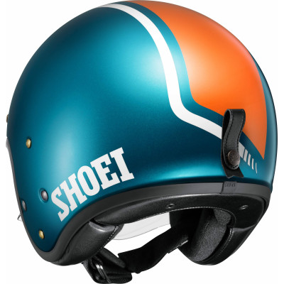 Casco Jet De Fibra Shoei J-O 2 Aventure | BurnOutMotor