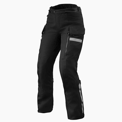 Pantalon Rev'It Sand 4 H2O Ladies Nero | BurnOutMotor